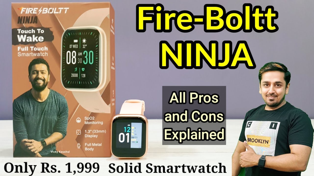 Fire Boltt Android Smartwatch Review: Pros, Cons, and Features Explained