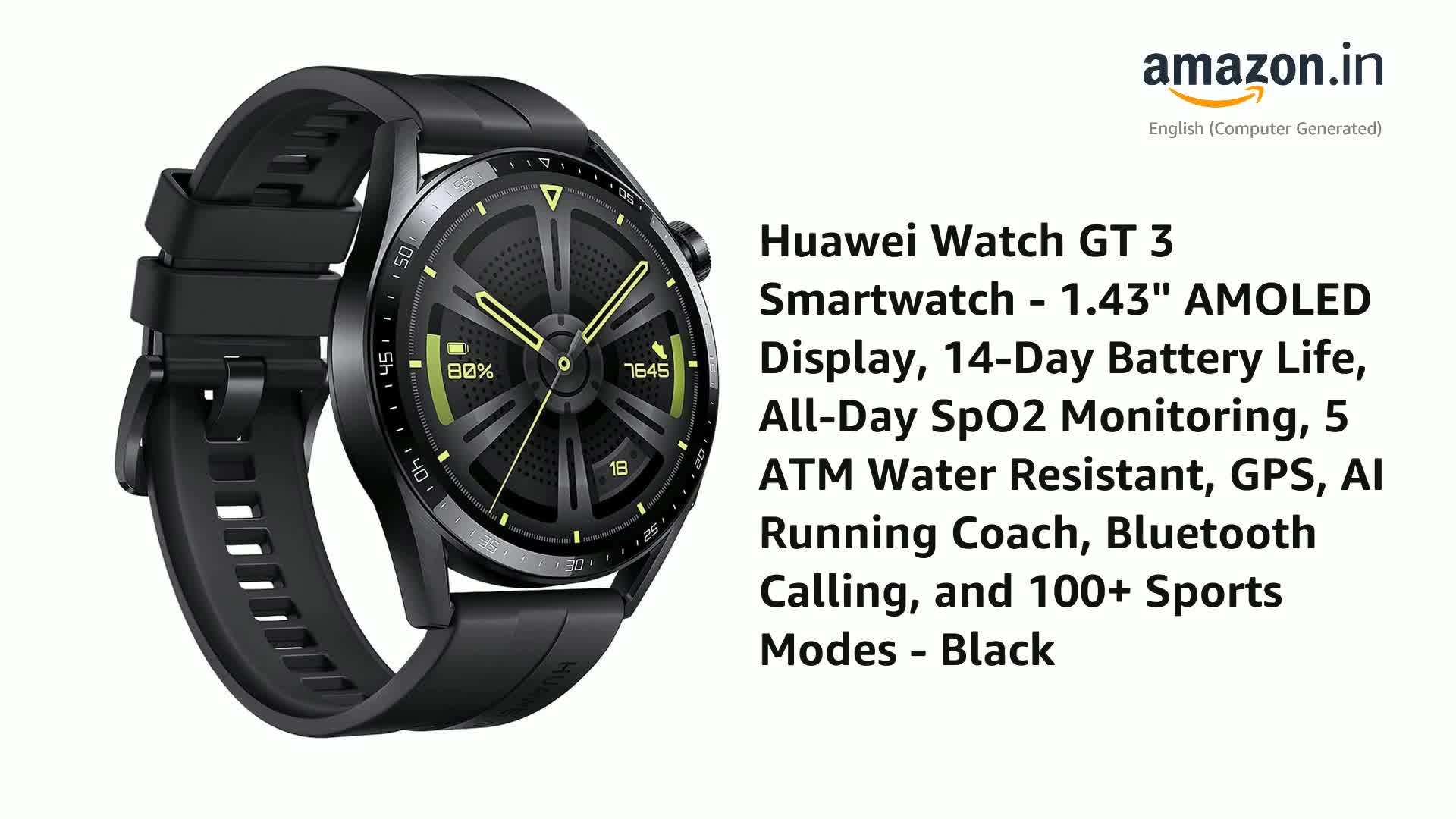 Huawei Smart Watch GT3 Max Porsche Design: 1.43 AMOLED, GPS & 14-Day Battery Life