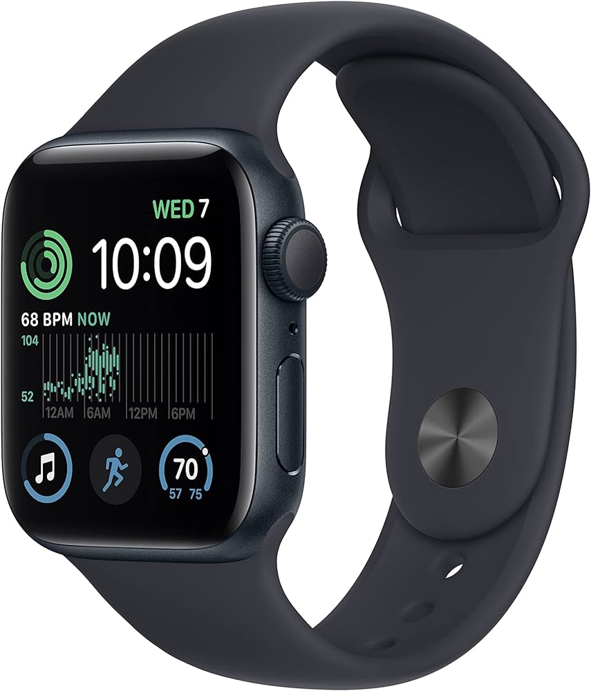 Buy Apple Watch SE 40mm GPS with Midnight Aluminum Case & Sport Band M/L (2023)