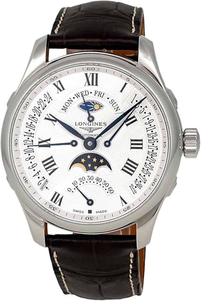 longines automatic moonphase watch