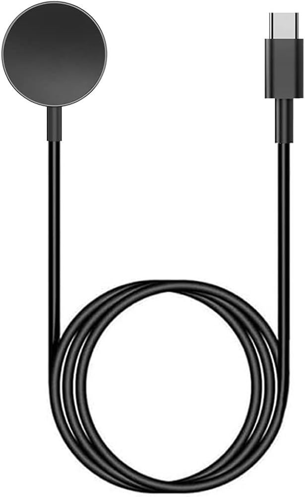 Replacement Charger for Samsung Galaxy Watch 5 Pro – 3.3ft USB-C Cable & Wireless Charging Pad