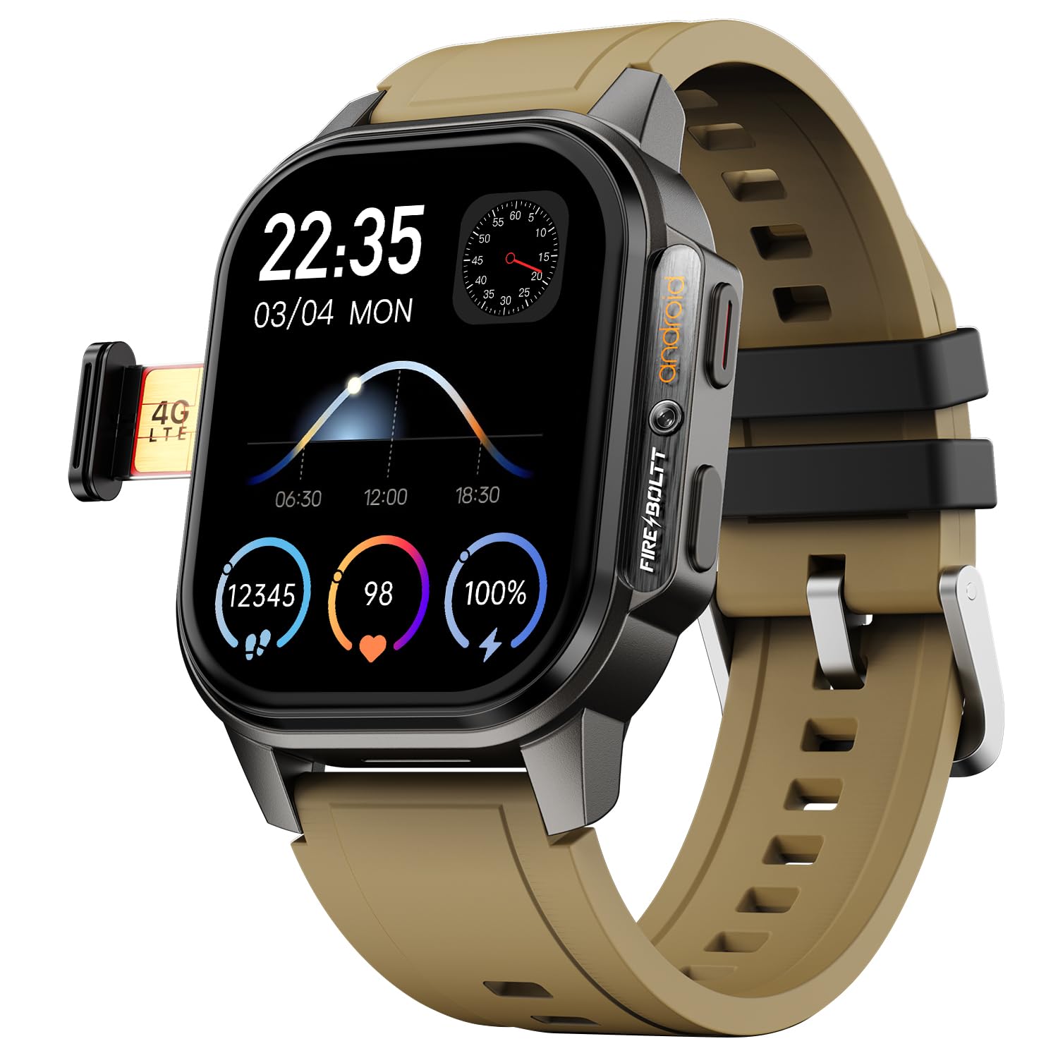 Fire Boltt Smartwatch with Camera: Bluetooth Calling and Selfie Features