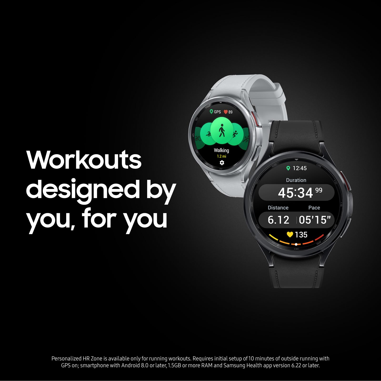 Samsung Galaxy Watch 6 Classic 47mm Black: Sleek Design with Smart Features & Fitness Tracking