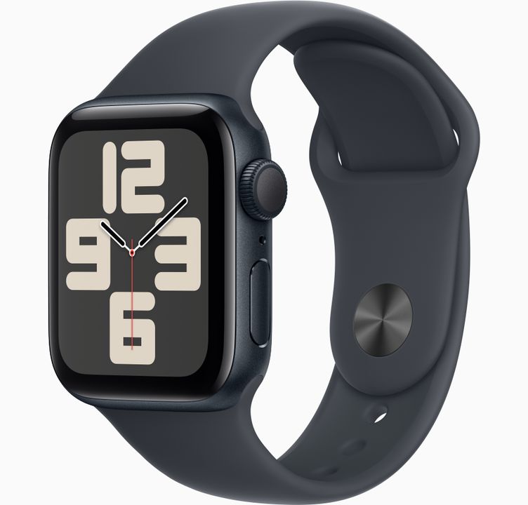 Buy Apple Watch SE 40mm GPS with Midnight Aluminum Case & Sport Band M/L (2023)