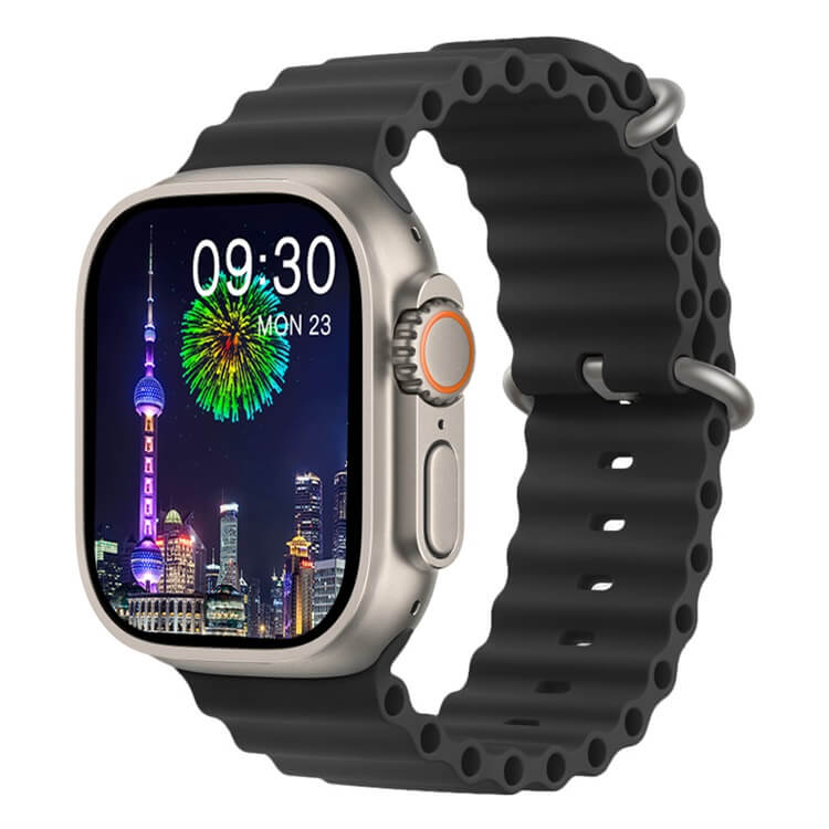 HW9 Ultra Max Smart Watch 2024 – Full AMOLED Display, NFC, Serie 9 Features