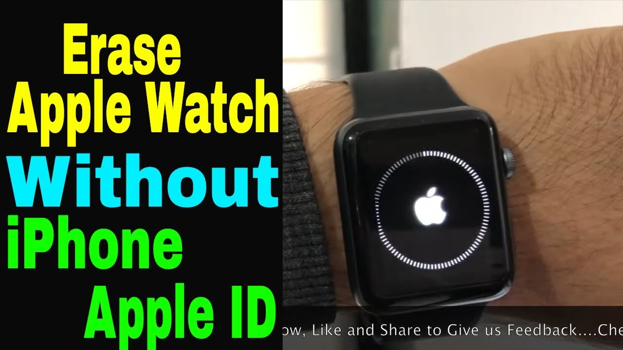 Unpair Apple Watch Series 5 Without iPhone Using iCloud Account