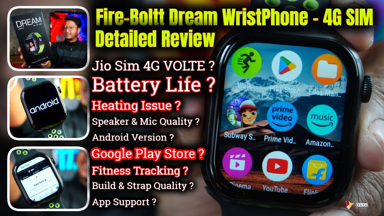 Fire-Boltt Android Dream Smartwatch Review: Features, Pros, and Cons