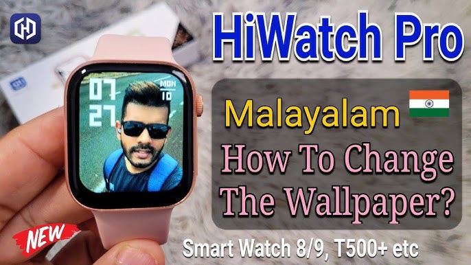 Easy Guide to Connecting HiWatch Pro Smartwatch to Phone (Malayalam)